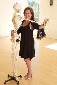 irma dancing with skelly the skeleton