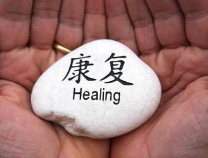 stone with healing in chinese