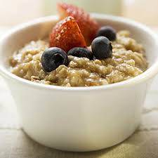 breakfast cereal -oatmeal
