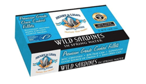 wild caught sardines