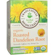 roasted dandelion tea