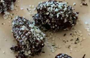 Chocolate Date Almond Hemp Treats