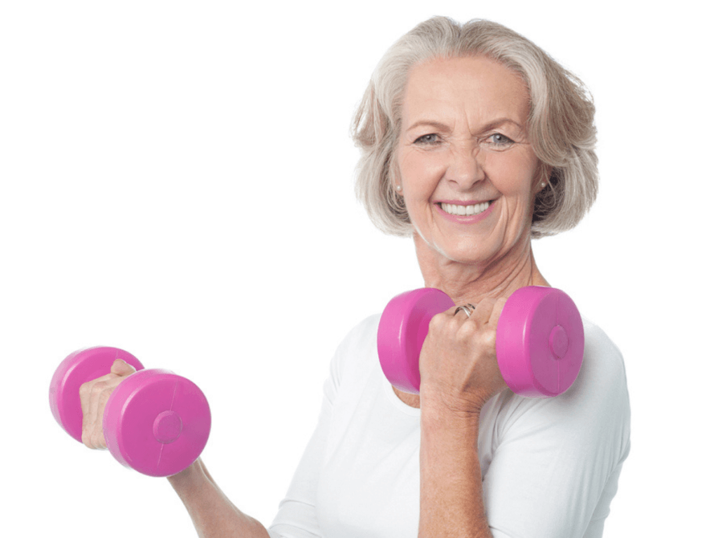 Elderly doing Lifts